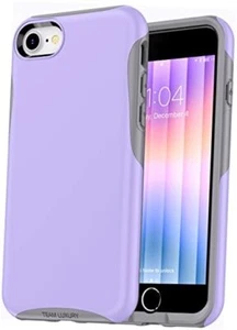 TEAM LUXURY for iPhone SE Case 2022/3rd/2020,iPhone 8/7 Case, Lavender Purple - Picture 1 of 7