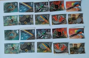 GB 1991 GREETINGS Good Luck Stamps 2 sets of 10, good used SG 1536 -45. - Picture 1 of 1