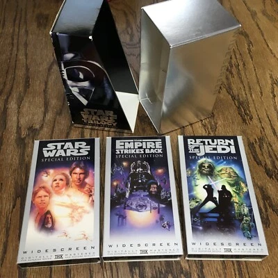 Star Wars Trilogy (VHS, Special Edition - Platinum Widescreen Edition) - Image 1 of 4