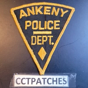 ANKENY, IOWA POLICE SHOULDER PATCH IA - Picture 1 of 2