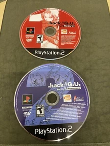 PS2 Dot .Hack G.U. Vol. 1 2 Lot Rebirth, Reminisce Disc Only - Picture 1 of 2