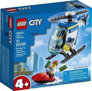 Lego 60275 City Police Helicopter Building Toy Set Ages 4+ 51 Pieces NEW - Picture 1 of 3