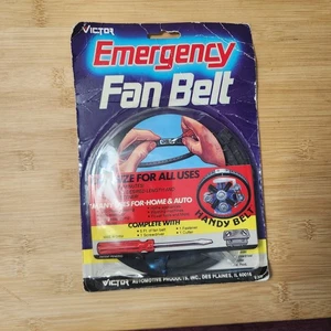 New Victor Emergency Fan Belt 5 Foot Cut To Desired Length One Size Complete Kit - Bild 1 von 2