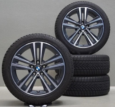 Original BMW 1er F40 2er F44 17 Zoll Winterreifen Felgen 548 Räder DOT23 S735S - Bild 1 von 4