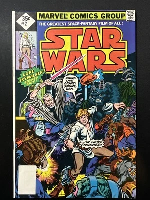 Star Wars #2 1977 Whitman Reprint Marvel Comics Bronze Age VF/NM - Image 1 of 2