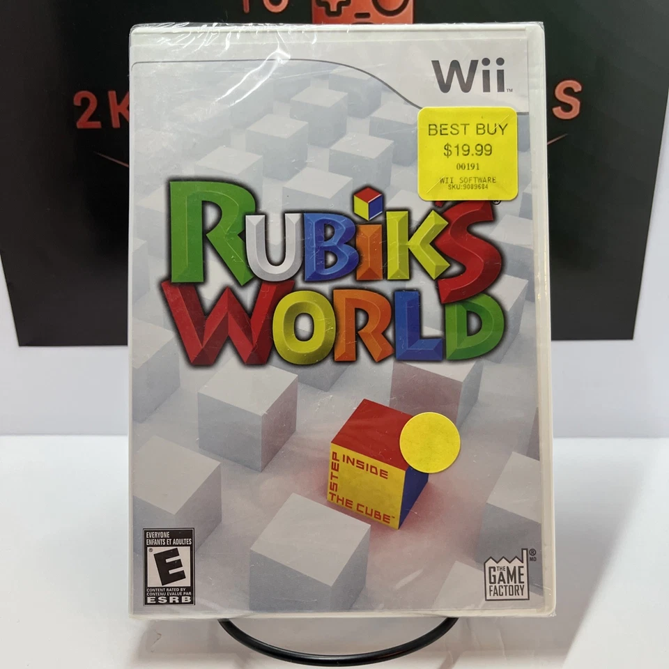 Rubik's World (Nintendo Wii) - Brand New - Factory Sealed - Image 1 of 2