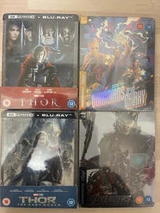 Marvel movies- 4K Steelbook Bundle brand-new and sealed - Picture 1 of 5