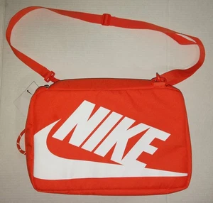 NIKE Shoe Box Bag 12 L Orange Crossbody (DA7337-869) jordan NEW - Picture 1 of 6