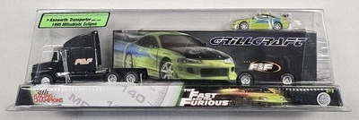 Racing Champions - Fast & Furious - Kenworth Transporter 1995 三菱 Eclipse — 第 1/4 张图片