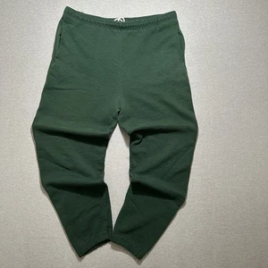 Pantalones deportivos vintage BVD Jogger para hombre L verde años 90 cordón cónico en blanco EE. UU. - Imagen 1 de 6