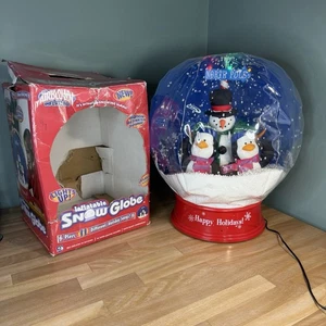 Gonfiabile Neve Globo Musicale 2005 Gemma Attivata Movimento Illuminato 16" - Foto 1 di 22