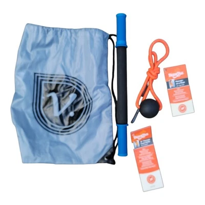 Tiger Tail USA The Original 18" Handheld Massage Foam Roller + Tiger Ball 2.6" - Image 1 of 3