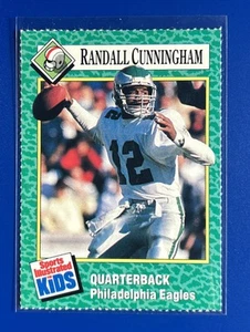 1990 Sports Illustrated For Kids Randall Cunningham Philadelphia Eagles #110 - Picture 1 of 2