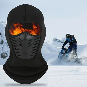 Winter Sturmhaube Vollgesichtsmaske Dick Fleece Thermo Winddicht Skimaske für Männer - Bild 1 von 7