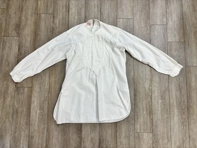 1920s Eagle Shirt Factory Para hombres Blanco Algodón Camisa Esmoquin Gemelo Único COMO ESTÁ Foto 1 de 4