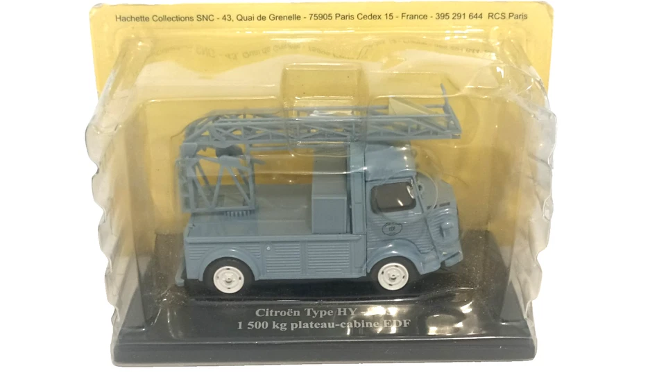 CITROËN  TYPE  H  1963  PLATEAU CABINE 1500 KG  EDF   - ELIGOR / ATLAS -   1/43 - Photo 1/1