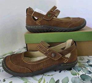 JBU by Jambu Cerbiatto Donna Dr Br. Taglia 7,5M Comfort Casual Memory Foam Mary Janes - Foto 1 di 8