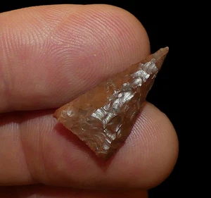 MADISON CLAY CO ARKANSAS AUTHENTIC INDIAN ARROWHEAD ARTIFACT COLLECTIBLE RELIC - Picture 1 of 4