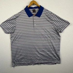 TailorByrd Men’s 2XL Polo 100% Egyptian Cotton Striped - Bild 1 von 6