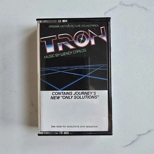 TRON (1982) Original Motion Picture Soundtrack Cassette Tape - Wendy Carlos RARE - Picture 1 of 6