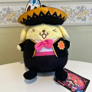 furyu Sanrio Characters Skulls Festival! Pompompurin stuffed soft plush 17cm - Picture 1 of 5