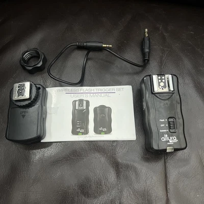 Altura Photo:Wireless Flash Trigger Set-Remote Shutter Release-w/accessories-EUC - Image 1 of 2