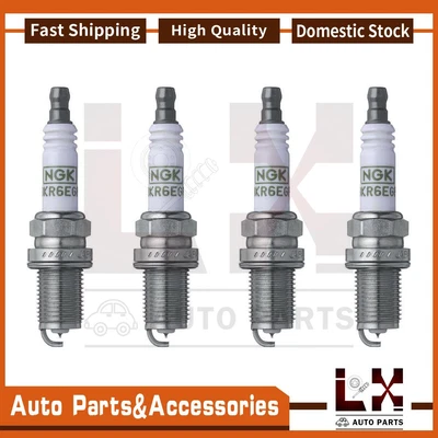 NGK 4Spark Plug Fits 1991-1996 Ford Escort 1993-1997 Ford Probe - Image 1 of 3