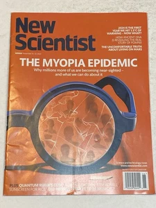 New Scientist Weekly Magazine Nov 16-22 2024 Myopia Epidemic Ancient DNA Mars - Picture 1 of 1