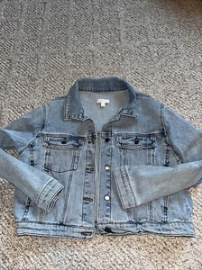 Girl GB Girls Denim Jean Jacket Large - Picture 1 of 4