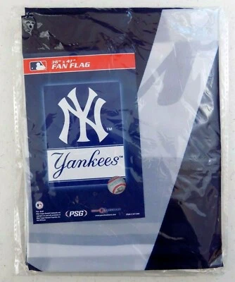 New York Yankees ~ Fan Flag ~ 36" x 47" ~ Official MLB ~ Baseball ~ Man Cave~NEW - Image 1 of 4