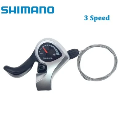 Shimano SL-TX50 3 Speed Road Mountain Bicycle  Left Hand Thumb Gear Shift Lever - Image 1 of 2