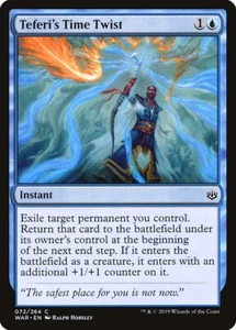 Teferi's Time Twist x4 mtg NM-M War of the Funken 4 Common - Bild 1 von 1