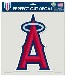 Los Angeles Angels 8"x8" Perfect Cut Car Decal [NEW] MLB Car Auto Sticker Emblem - Picture 1 of 1