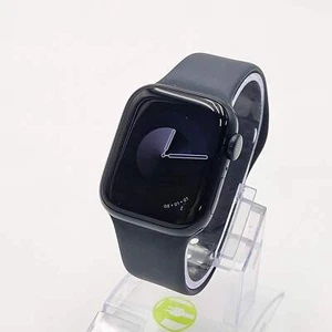 GPS Only Apple Watch Series 9 41MM Black Aluminum Black Sport Band MR8W3LL/A - Zdjęcie 1 z 3