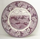 Antique Old English Staffordshire Ware, Porcelain Souvenir Plate Grand Canyon