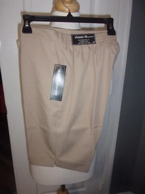 Alfred Dunner Woman's Pull On ClassiC Fit Tan Shorts Size 6p - Image 1 of 2
