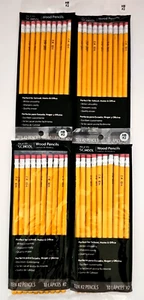 NOS 40 Back To School HB 2 Wood Pencils NIP Traditional Yellow - Picture 1 of 6