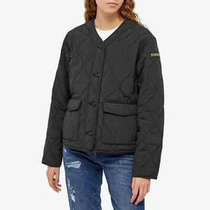 NAPAPIJRI Weather Quilted Liner Jacket In Black BNWT RRP £175 All Sizes - Picture 1 of 8