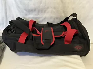 Nike Air Jordan Jumpman Duffle Athletic Travel Gym Bag Black Luggage NWOT - Picture 1 of 11