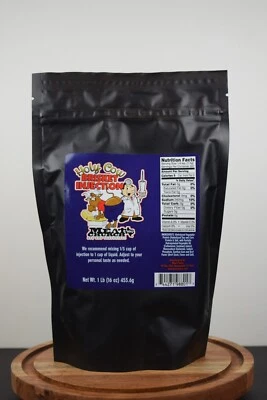 Inyección de pechuga de vaca santa barbacoa iglesia carne Foto 1 de 4