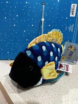 Webkinz Lil Kinz Blue Triggerfish NUEVO Sellado Sin Usar Etiqueta de Código Gatillo Pez HS526 Foto 1 de 4