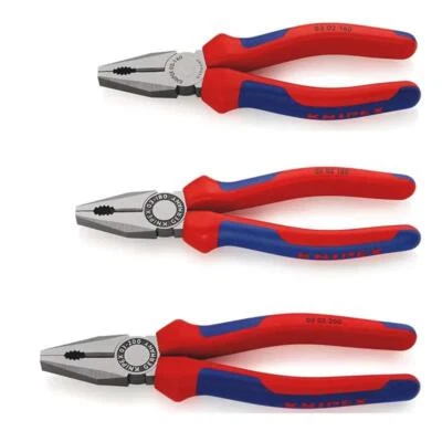 KNIPEX Kombizange Kombinationszange atramentiert Mehrkomponenten-Hüllen - Bild 1 von 4