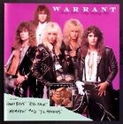 Warrant Jani Lane Glam Heavy Metal Dirty Rotten 1989 Vintage Promo Poster