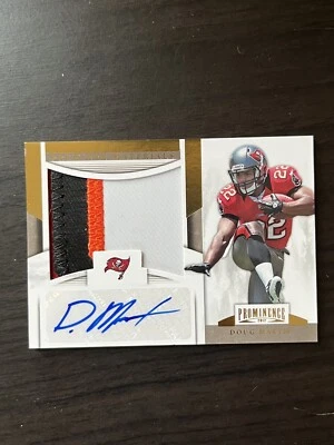Doug Martin 2012 Prominence Premiere Materials Rookie Prime Patch Auto /15 RC SP - Image 1 of 2