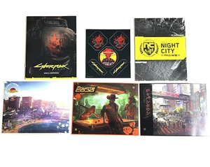Cyberpunk 2077 World Compendium Night City Mapa 3x Postales 5x Pegatinas SIN JUEGO - Imagen 1 de 8