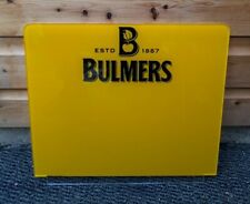 BULMERS CIDER ACRYLIC SHOP PUB BAR DISPLAY ADVERTISING SIGN