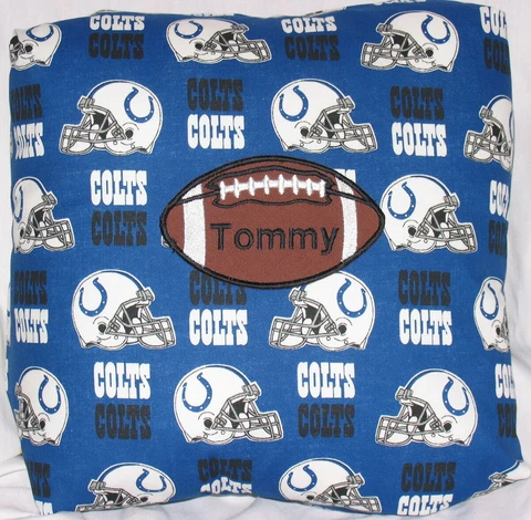 Indianapolis Colts Personalized Pillow Cover