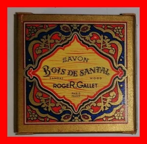 ROGET & GALLET, BOIS DE SANTAL, SANDAL WOOD (Vintage savon soap - code 2065) - Picture 1 of 1