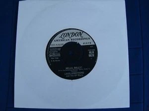 Louis Armstrong - Hello Dolly / A Lot of Livin' to Do - VINYL 7" London HLR 9878 - Picture 1 of 1