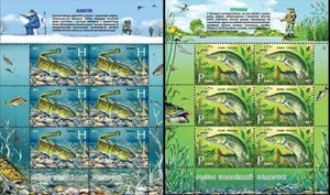 2011 Belarus Fauna Fish MNH - Picture 1 of 1